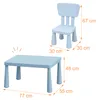 Set di sedute per bambini Relaxdays, composto da 1 tavolino Anteprima dell’immagine prodotto 4