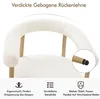 okwish 2 ks jídelní židle, čalouněné, plyšový potah a Náhled obrázku produktu 4