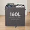 Wasmand met deksel, 160 liter – grote wasverzamelaar met 2 Productafbeelding-voorbeeld 4