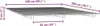 VidaXL 824573, 150 cm, 2 m, 5 cm, 1500 x 2000 mm, 1 szt. Podgląd zdjęcia produktu 8