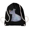Mr. & Mrs. Panda Stoffbeutel Einhorn Nashorn - Schwarz - Produktbild-Vorschau 3