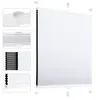 Sekey Wabenplissee ohne Bohren 90x150cm Doppelplissee Produktbild-Vorschau 1