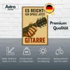 Blechschild AstraDesign 20x30 cm „Ich spiele jetzt Gitarre“ Produktbild-Vorschau 4