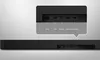 A close-up view of the rear ports of a soundbar, with an inset diagram highlighting the connections. Náhled obrázku produktu