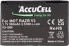 Baterie AccuCell vhodná pro Motorola V3 Razr, PEBL SNN5696, Náhled obrázku produktu 5