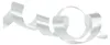 Geschenkband Ringelband 5mm x 500m Rolle Weiß Produktbild-Vorschau 5