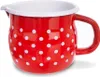 ORION tazza smaltata retro smaltata 0,8l ROSSA CON PUNTI Anteprima dell’immagine prodotto 1