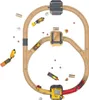 LUPILU Holz Eisenbahnset Baustelle Kinder Spiel59 tlg. Produktbild-Vorschau 7
