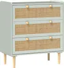 HOMCOM Schlafzimmer-Kommode mit 3 Schubladen, Produktbild-Vorschau 1