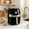 alpina Airfryer 3.5L - Heißluftfritteuse 1-4 Personen - Air Produktbild-Vorschau 7