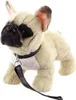 Pluchen Franse buldog met riem, 26 cm. Milieuvriendelijk Productafbeelding-voorbeeld 5