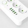 Rallonge multiprise KOBI LINEA PRO Blanc 3 compartiments Voir les images du produit 5
