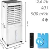TROTEC Aircooler, Luftkühler, Luftbefeuchter PAE 61 Produktbild-Vorschau 3