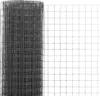 vidaXL Drahtzaun Stahl mit PVC-Beschichtung 10x1,5 m Grau Produktbild-Vorschau 2