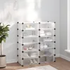 vidaXL Schuhregal Transparent 94,5x36,5x106 cm PP -  Produktbild-Vorschau 2