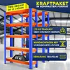 MASKO® - Lot de 2 étagères de rangement robustes, idéales Voir les images du produit 2
