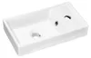Lavabo in Vetroceramica VEDEA 40 cm, bianco lucido Anteprima dell’immagine prodotto 1