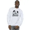 Disney - "Mood" Sweatshirt für Herren BI39493 (M) (Weiß) Produktbild-Vorschau 2