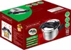 The image shows the retail packaging of a Royalty Line stainless steel pressure cooker. Náhled obrázku produktu