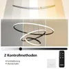 3 Ringen Moderne LED Hängelampe Esstisch,54W LED Produktbild-Vorschau 3