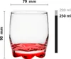 Bicchieri in vetro KROSNO, capacità 250 ml, set da 6, Anteprima dell’immagine prodotto 2