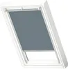 VELUX Verdunkelungsrollo uni blaugrau manuell Rahmen Produktbild-Vorschau 2
