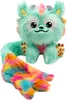 A plush toy dragon with a rainbow-colored tail. Produktbild-Vorschau