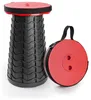 Dönges Teleskophocker, Traglast 180 kg, rot/schwarz (Stuhl Produktbild-Vorschau 1