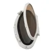 A white oval porthole with a tinted, openable window and a mesh screen inside, shown against a white background. Anteprima dell’immagine prodotto
