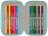 Safta Vaiana Triple Federmäppchen Blau  Mann Blau One Size Produktbild-Vorschau 2