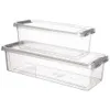 Plastová dóza na potraviny ORION s víkem RECTANGULAR 1,8 l Náhled obrázku produktu 2