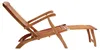 CASARIA® Sonnenliege Holz inkl. Auflage Anthrazit Produktbild-Vorschau 10