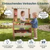 KOMFOTTEU Kinder Kaufladen, Holz Kaufmannsladen mit 43 Produktbild-Vorschau 2