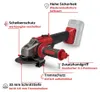 Einhell Akku-Winkelschleifer TC-AG 18/8500 Li Solo 18 V Produktbild-Vorschau 6
