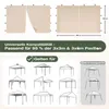 Pavillon Seitenteile 3x3m, Seitenwände für Gartenpavillon Produktbild-Vorschau 2