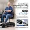 Seniorenmobil Elektromobil, 4-rädrig, stabile Konstruktion, Produktbild-Vorschau 3
