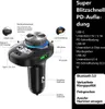 Dual USB -Auto 22.5W schnelles Laden Typ-C,Auto Bluetooth Produktbild-Vorschau 8