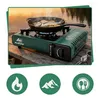 Gaskocher - Tragbarer Campingkocher - Grün - für Kartusche Produktbild-Vorschau 2