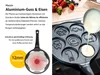 endusor Pancake Pfanne für Induktion mit Antihaftbeschichtung für Kinder mit Smiley und Tier Motiven Produktbild-Vorschau