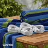 Gerdo | Doppel-Hängematte Mit Spreizstäben 260 × 150 cm – Produktbild-Vorschau 7