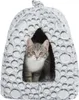 TRIXIE Höhle Mila - weiß-grau - 32 × 42 × 32 cm Produktbild-Vorschau 2