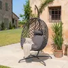 Avestar Terrassen-Schaukel-Hängesessel mit weichen Kissen, Produktbild-Vorschau 11