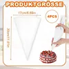 Spritzbeutel wiederverwendbar 4er-Pack 30 cm Leinenstoff Produktbild-Vorschau 3