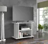 TV skříňka YOGI 80 cm BÍLÁ MATNÁ TV skříňka na kolečkách Náhled obrázku produktu 3