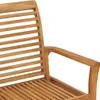 vidaXL Zahradní lavice 112 cm z masivního teakového dřeva Náhled obrázku produktu 4