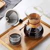 Glaskaffeekanne mit Filter, verdicktes hitzebeständiges Produktbild-Vorschau 2