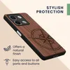 kwmobile Handyhülle für Xiaomi Redmi Note 13 5G Hülle Holz Produktbild-Vorschau 5
