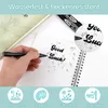 50 schwarze Marker Stifte Set, Permanent, Wasserdicht, Produktbild-Vorschau 7