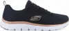 Skechers Flex Appeal 4.0 sportlicher Schnürer Schwarz Produktbild-Vorschau 71