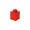 LEGO Aufbewahrungsstein STORAGE BRICK 1 1,2 Liter rot Produktbild-Vorschau 1